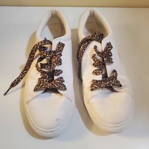 J Crew women's white classic sneakers size 7